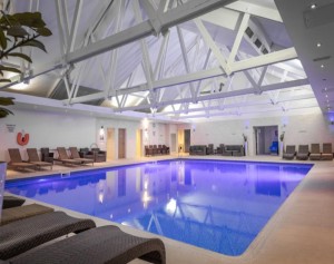 Swimming pool interior at Telford Hotel and Golf